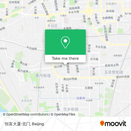 恒富大厦-北门 map