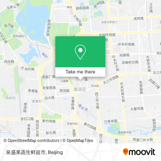 泉盛果蔬生鲜超市 map