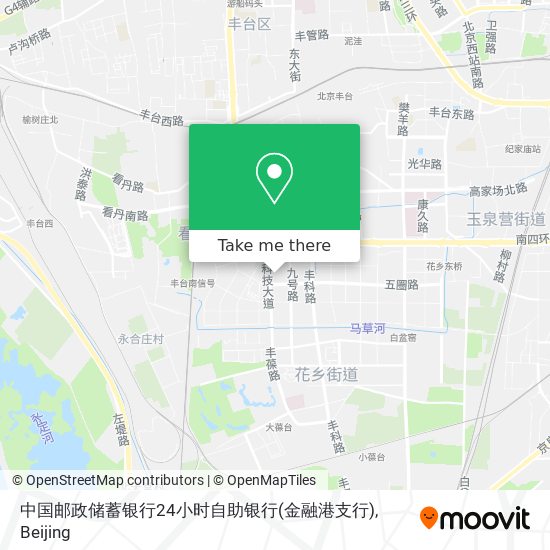 中国邮政储蓄银行24小时自助银行(金融港支行) map