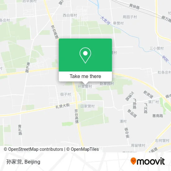 孙家营 map