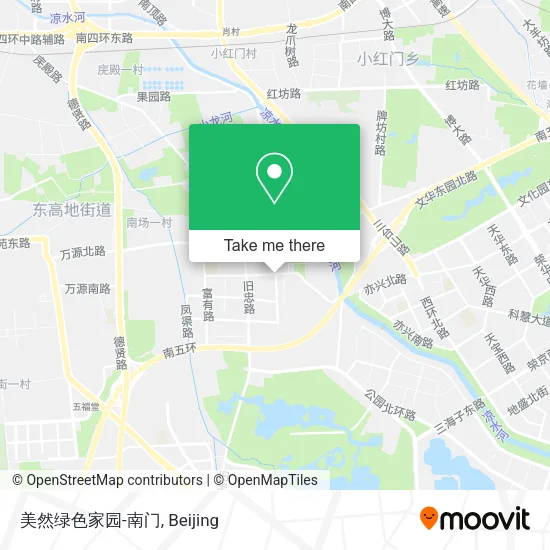 美然绿色家园-南门 map