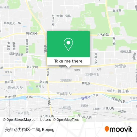 美然动力街区-二期 map