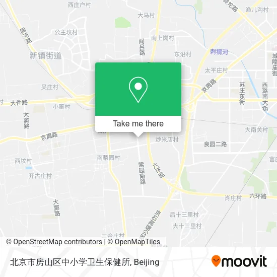 北京市房山区中小学卫生保健所 map