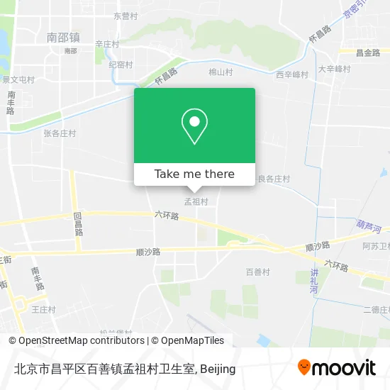 北京市昌平区百善镇孟祖村卫生室 map