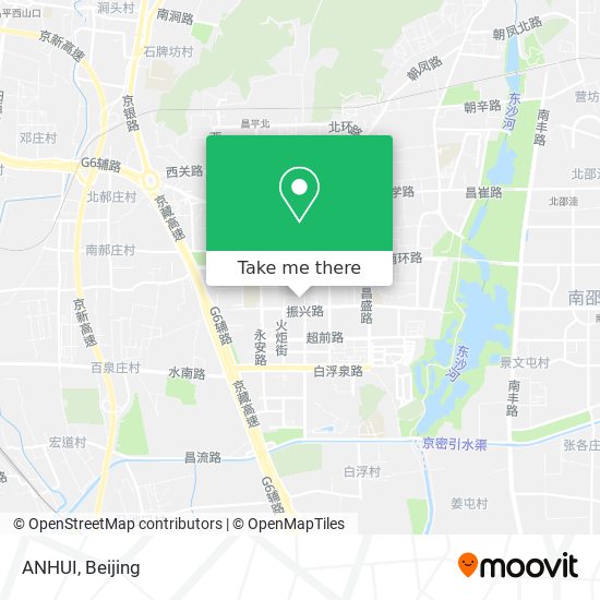 ANHUI map