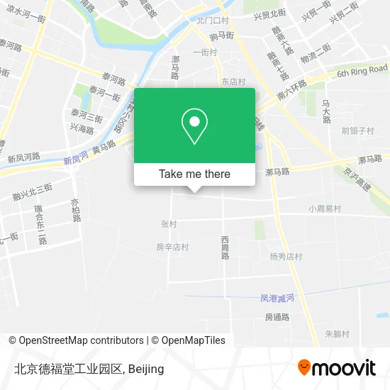 北京德福堂工业园区 map