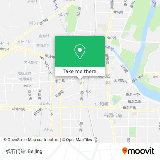 线石门站 map