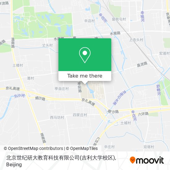 北京世纪研大教育科技有限公司(吉利大学校区) map