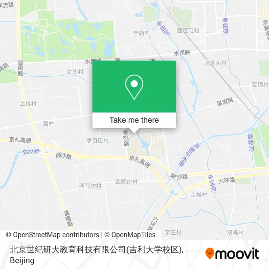 北京世纪研大教育科技有限公司(吉利大学校区) map