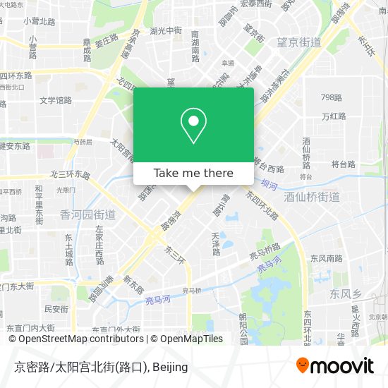 京密路/太阳宫北街(路口) map