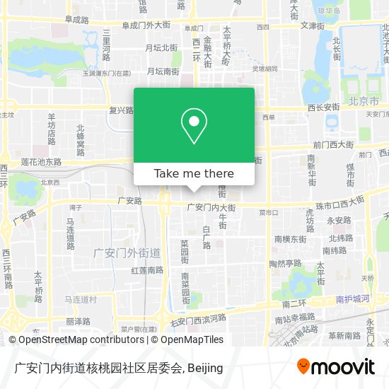 广安门内街道核桃园社区居委会 map