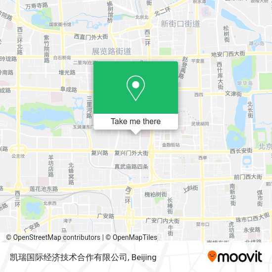 凯瑞国际经济技术合作有限公司 map