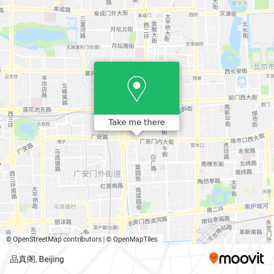 品真阁 map