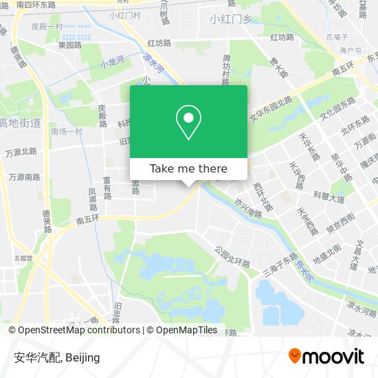 安华汽配 map
