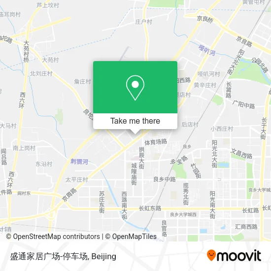 盛通家居广场-停车场 map