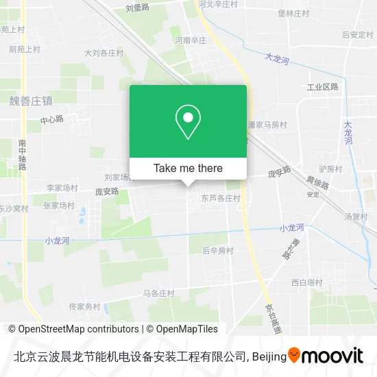 北京云波晨龙节能机电设备安装工程有限公司 map