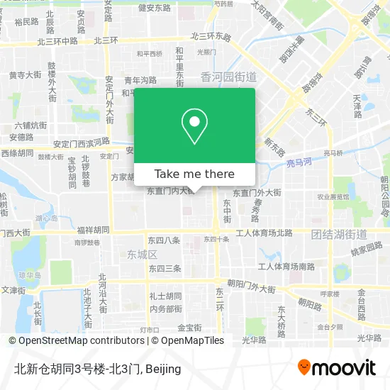 北新仓胡同3号楼-北3门 map