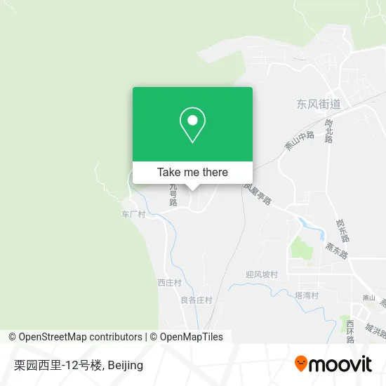 栗园西里-12号楼 map
