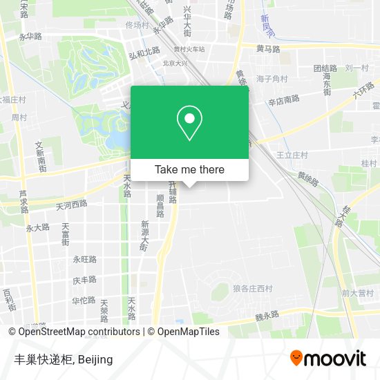 丰巢快递柜 map