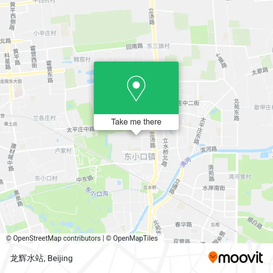 龙辉水站 map