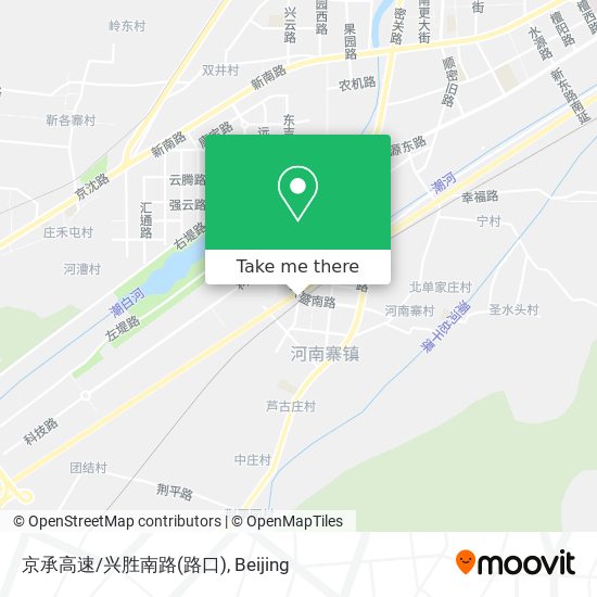 京承高速/兴胜南路(路口) map