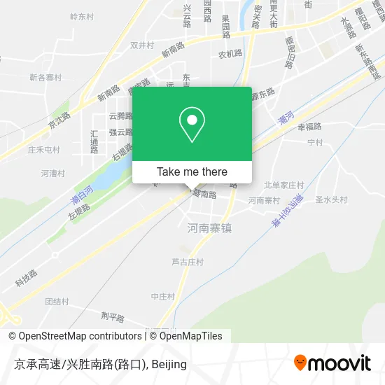 京承高速/兴胜南路(路口) map
