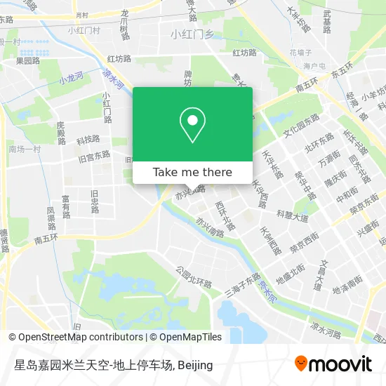 星岛嘉园米兰天空-地上停车场 map