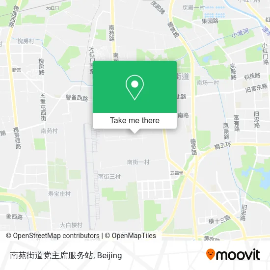 南苑街道党主席服务站 map