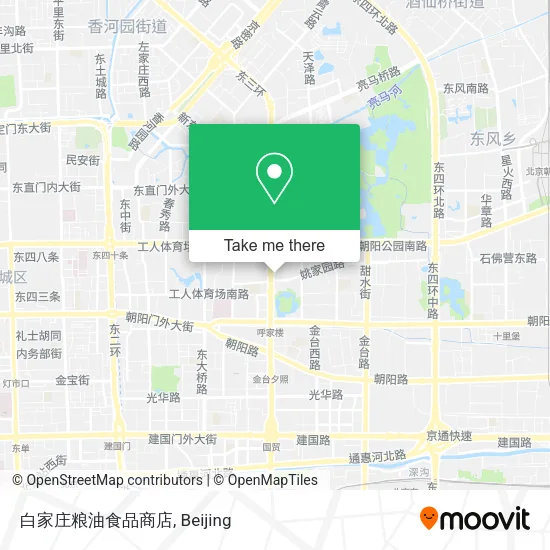 白家庄粮油食品商店 map