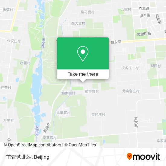 前管营北站 map