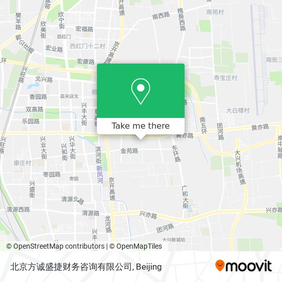 北京方诚盛捷财务咨询有限公司 map