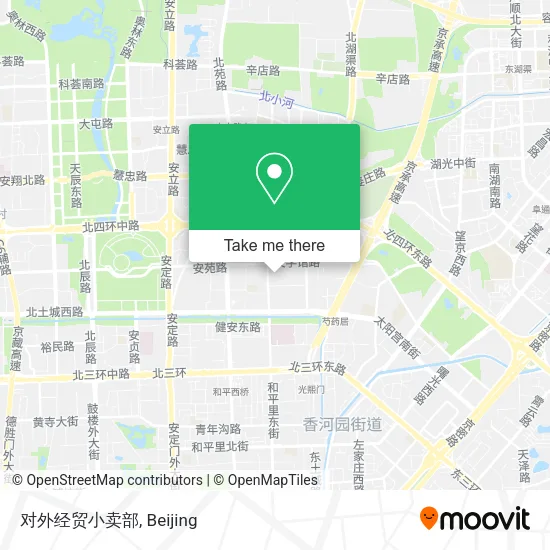 对外经贸小卖部 map