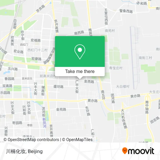 川楠化妆 map