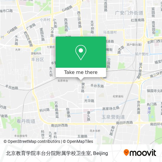 北京教育学院丰台分院附属学校卫生室 map