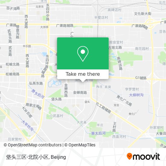 垡头三区-北院小区 map