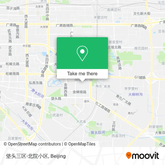 垡头三区-北院小区 map