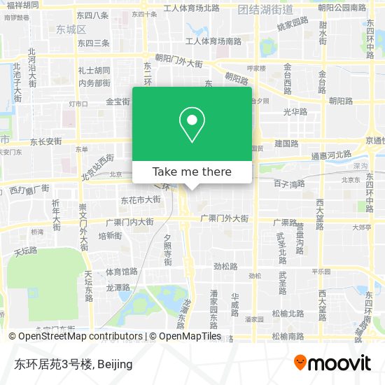 东环居苑3号楼 map