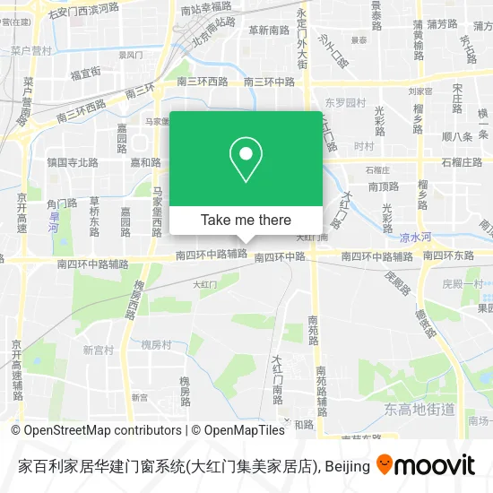 家百利家居华建门窗系统(大红门集美家居店) map