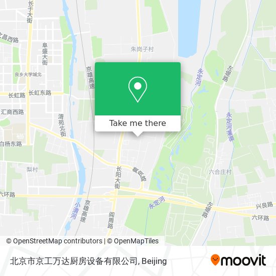 北京市京工万达厨房设备有限公司 map