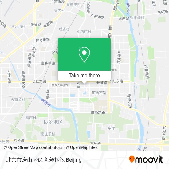 北京市房山区保障房中心 map