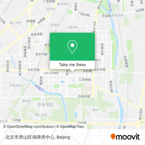 北京市房山区保障房中心 map