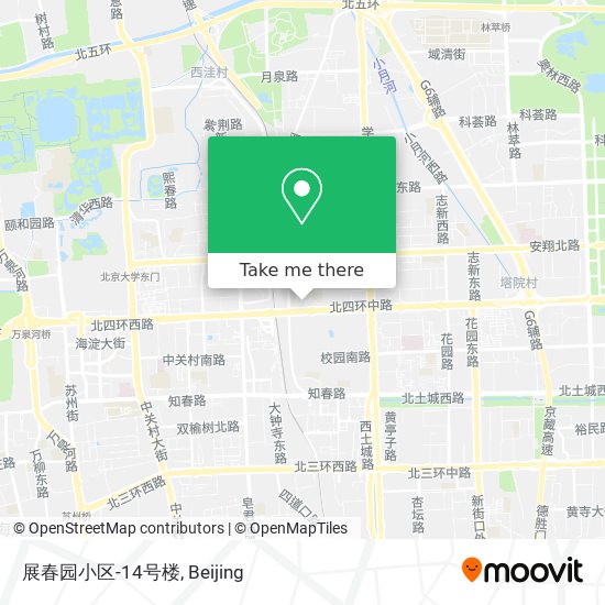 展春园小区-14号楼 map