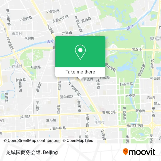 龙城园商务会馆 map