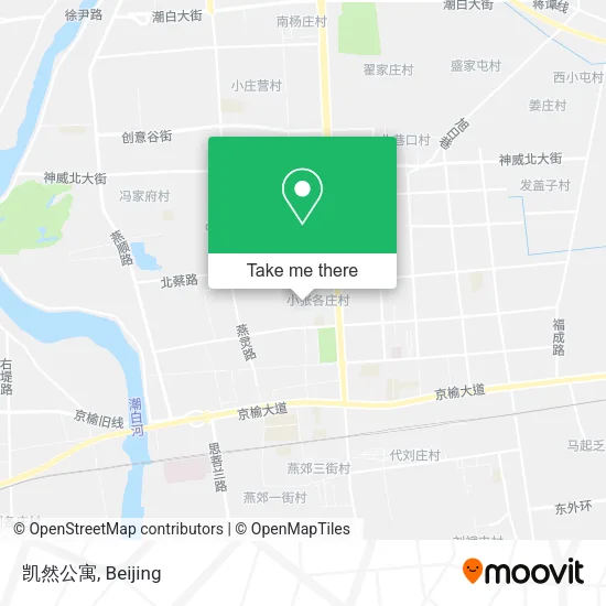 凯然公寓 map