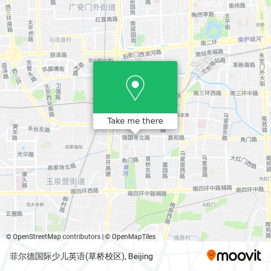 How To Get To 菲尔德国际少儿英语 草桥校区 In 新村街道by Bus Or Metro