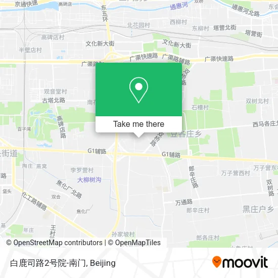白鹿司路2号院-南门 map