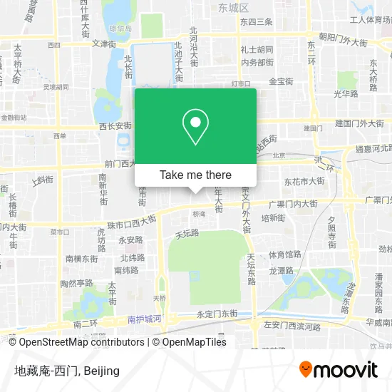 地藏庵-西门 map