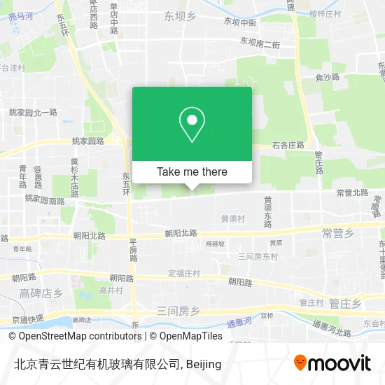 北京青云世纪有机玻璃有限公司 map