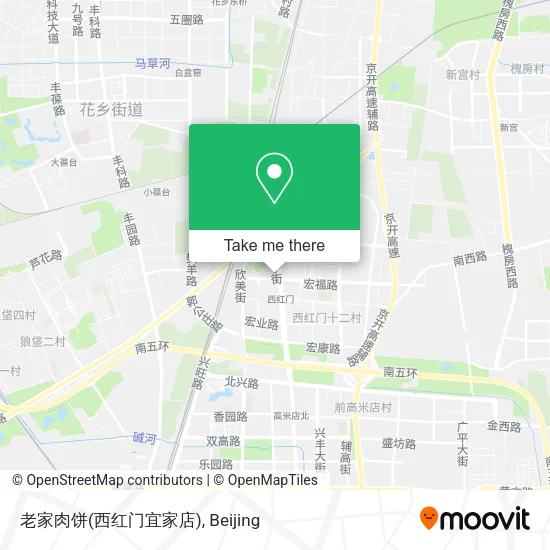 老家肉饼(西红门宜家店) map
