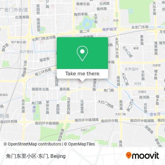 角门东里小区-东门 map